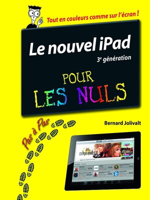 cover image of iPad (3ème génération) Pas à pas Pour les Nuls